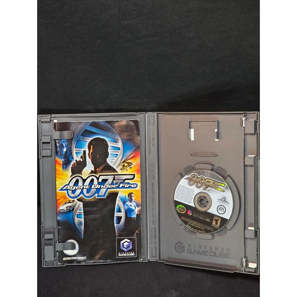 007 Agent Under Fire Nintendo GameCube CIB James Bond 007 EA Games DOL-GW7E-USA‎